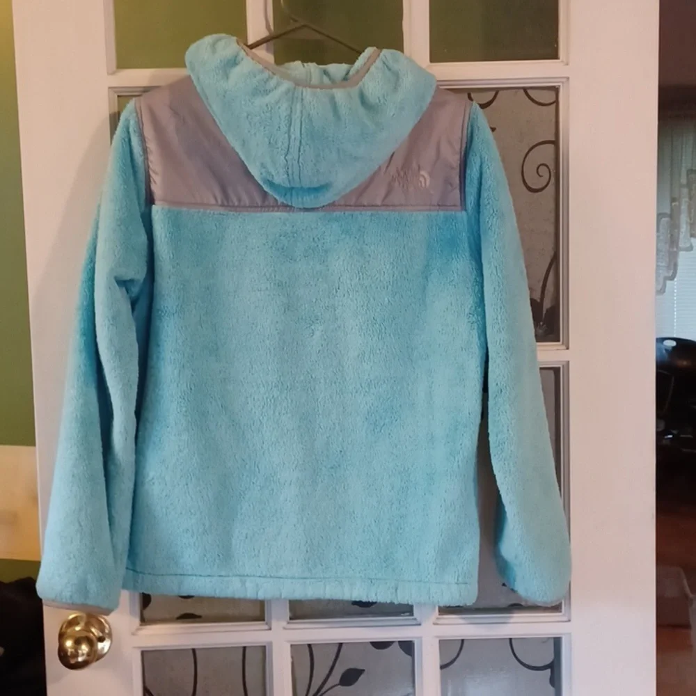 Northface fleece hooded jacket kids size xlarge 18